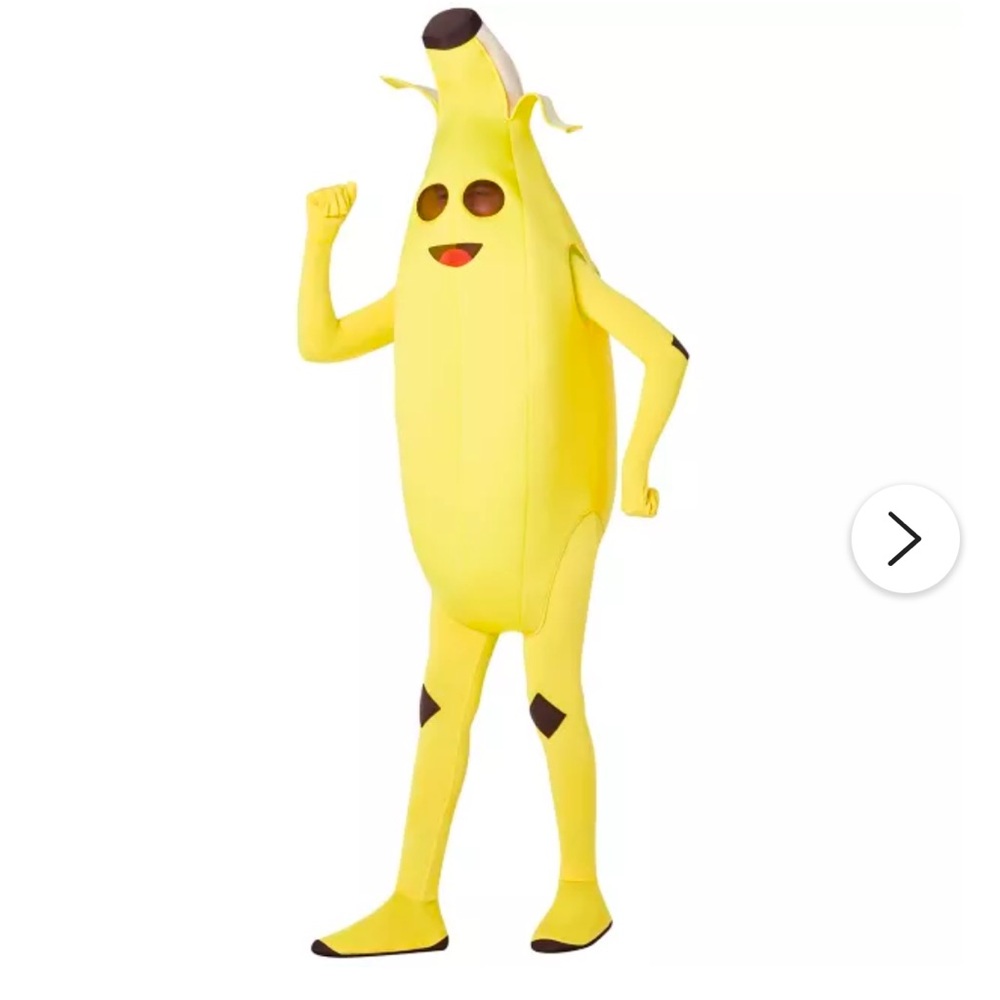 Fortnite Peely Banana Youth Costume size M (8-10) 🍌